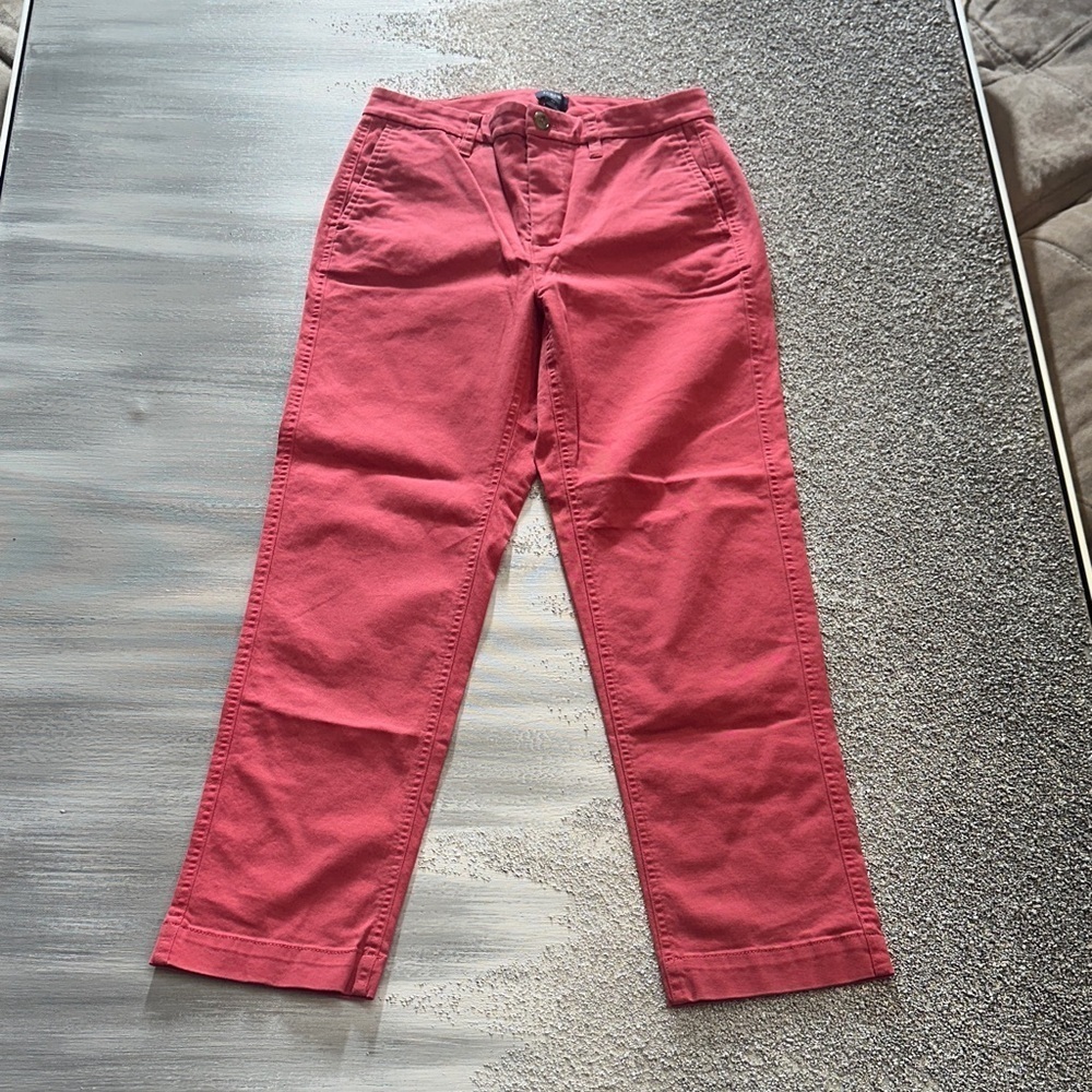 J. Crew Men's Bold Red Chinos
